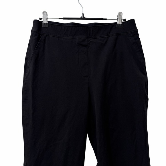 Spanx Womens On the Go Kick Flare Ankle Pant Size L Black Shaping Stretch Office - Picture 3 of 7